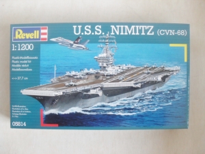 REVELL 1/1200 05814 USS NIMITZ CVN-68