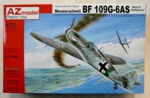 AZ MODEL 1/72 7508 MESSERSCHMITT Bf 109G-6AS REICH DEFENCE