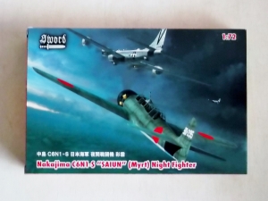 SWORD 1/72 72076 NAKAJIMA C6N1-S SAIUN  MYRT  NIGHT FIGHTER