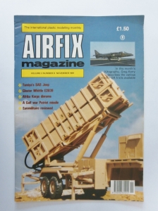 AIRFIX  AIRFIX MAGAZINE VOLUME 03 NUMBER 08 NOVEMBER 1991