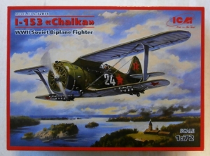 ICM 1/72 72074 I-153 CHAIKA WWII SOVIET BIPLANE FIGHTER