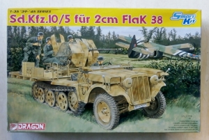DRAGON 1/35 6676 Sd.Kfz.10/5 FUR 2cm FLAK 38