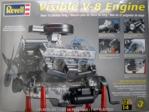REVELL  8883 VISIBLE V-8 ENGINE 1/4  UK SALE ONLY 