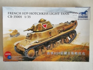 BRONCO 1/35 35001 FRENCH H39 HOTCHKISS LIGHT TANK