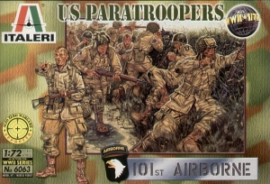 ITALERI 1/72 6063 WWII US PARATROOPERS