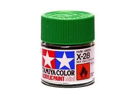 TAMIYA  81528 X-28 PARK GREEN