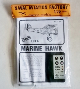 ESOTERIC 1/72 NAF-18 CURTISS F6C-4 MARINE HAWK