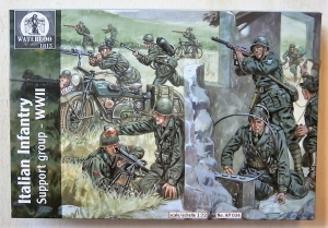 WATERLOO 1/72 AP034 ITALIAN INFANTRY SUPPORT GROUP WWII