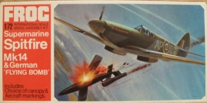 FROG 1/72 F194 SPITFIRE Mk.XIV   V-1 FLYING BOMB