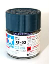 TAMIYA  81750 XF-50 FIELD BLUE ACRYLIC PAINT  UK SALE ONLY 