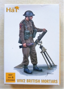 HAT INDUSTRIES 1/72 8227 WWII BRITISH MORTARS