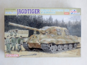 DRAGON 1/35 6493 Sd.Kfz.186 JAGDTIGER PORSCHE PRODUCTION W/ZIMMERIT