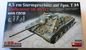 MINIART 1/35 35229 JAGPANZER SU-85 r  WITH CREW