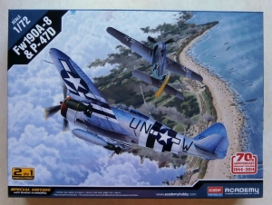 ACADEMY 1/72 12513 Fw 190A-8   P-47D