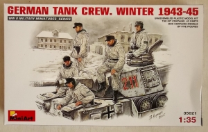 MINIART 1/35 35021 GERMAN TANK CREW WINTER 1943-45