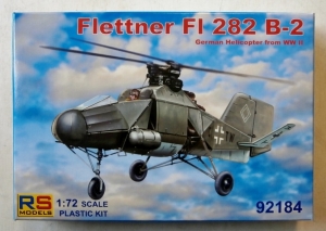 RS MODELS 1/72 92184 FLETTNER FI 282 B-2