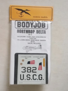 ESOTERIC 1/72 BJ-3 NORTHROP DELTA CONVERSION SET