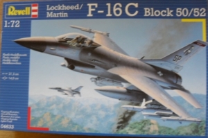 REVELL 1/72 04633 LOCKHEED/MARTIN F-16C BLOCK 50/52