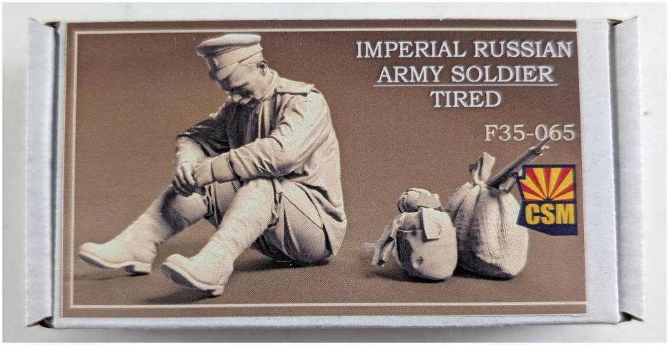 COPPER STATE MODELS 1/35 F35-065 IMPERIAL RUSSIAN ARMY SOLDIER TIRED