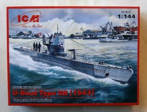 ICM 1/144 S010 U-BOAT TYPE IIB 1943