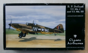 CLASSIC AIRFRAMES 1/48 482 B.P. DEFIANT T.T. Mk.I   T.T. Mk.III