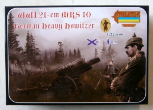 STRELETS 1/72 A013 WWI 21cm MRS 10 GERMAN HEAVY HOWITZER