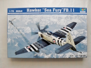 TRUMPETER 1/72 01631 HAWKER SEA FURY FB.II