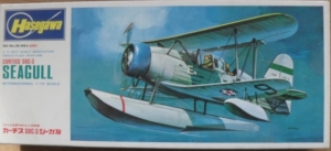 HASEGAWA 1/72 JS-051 CURTISS SOC-3 SEAGULL FLOATS