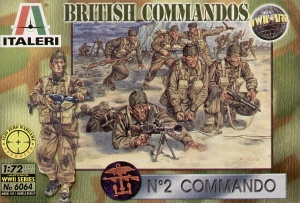 ITALERI 1/72 6064 WWII BRITISH COMMANDOS