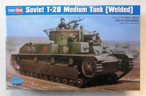 HOBBYBOSS 1/35 83852 SOVIET T-28 MEDIUM TANK  WELDED 