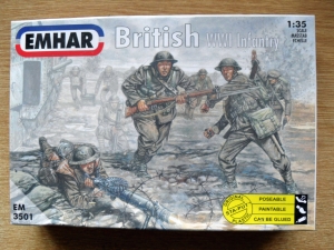 EMHAR 1/35 3501 WWI BRITISH INFANTRY
