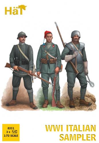 HAT INDUSTRIES 1/72 8331 WWI ITALIAN SAMPLER
