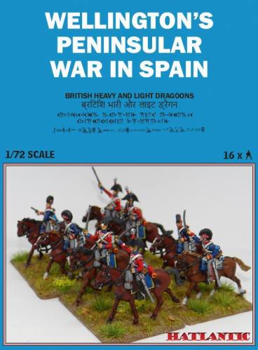 HAT INDUSTRIES 1/72 8340 NAPOLEONIC BRITISH CAVALRY SAMPLER