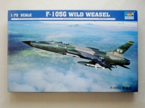 TRUMPETER 1/72 01618 F-105G WILD WEASEL