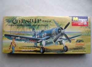MONOGRAM PRE BLUE BOX 1/48 PA82 CHANCE VOUGHT CORSAIR F4U-4  Re-issue 
