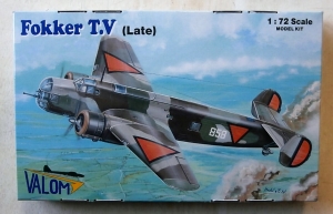 VALOM 1/72 72102 FOKKER T.V LATE