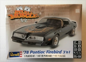 REVELL 1/24 4927 78 PONTIAC FIREBIRD 3 N 1