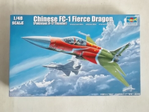 TRUMPETER 1/48 02815 CHINESE FC-1 FIERCE DRAGON  PAKISTANI JF-17 THUNDER 