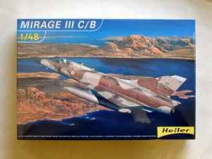 HELLER 1/48 80411 MIRAGE IIIC/B