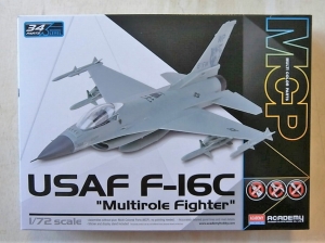 ACADEMY 1/72 12541 USAF F-16C MULTIROLE FIGHTER