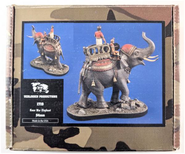 VERLINDEN PRODUCTIONS  1719 KHMER WAR ELEPHANT