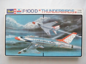 ESCI 1/48 4017 F-100D THUNDERBIRDS