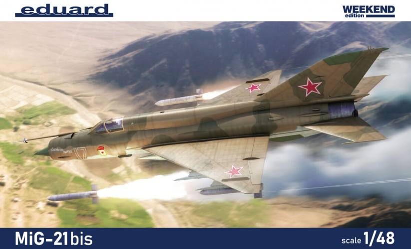 EDUARD 1/48 84130 MIG-21 BIS WEEKEND EDITION