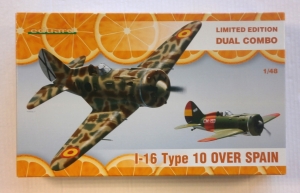 EDUARD 1/48 1160 I-16 TYPE 10 OVER SPAIN