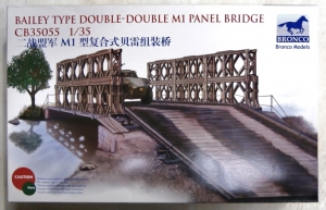 BRONCO 1/35 35055 BAILEY TYPE DOUBLE-DOUBLE M1 PANEL BRIDGE