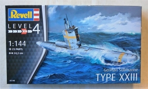 REVELL 1/144 05140 GERMAN SUBMARINE TYPE XXIII
