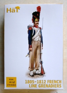 HAT INDUSTRIES 1/72 8166 1805-1812 FRENCH LINE GRENADIERS