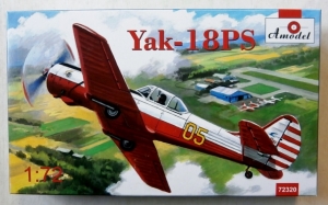 A MODEL 1/72 72320 YAK-18PS