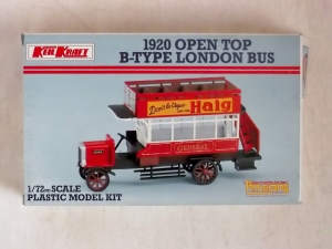 KEILCRAFT 1/72 K312 1920 OPEN TOP B-TYPE LONDON BUS
