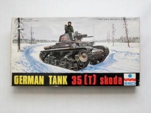 ESCI 1/72 8025 GERMAN TANK 35 T  SKODA